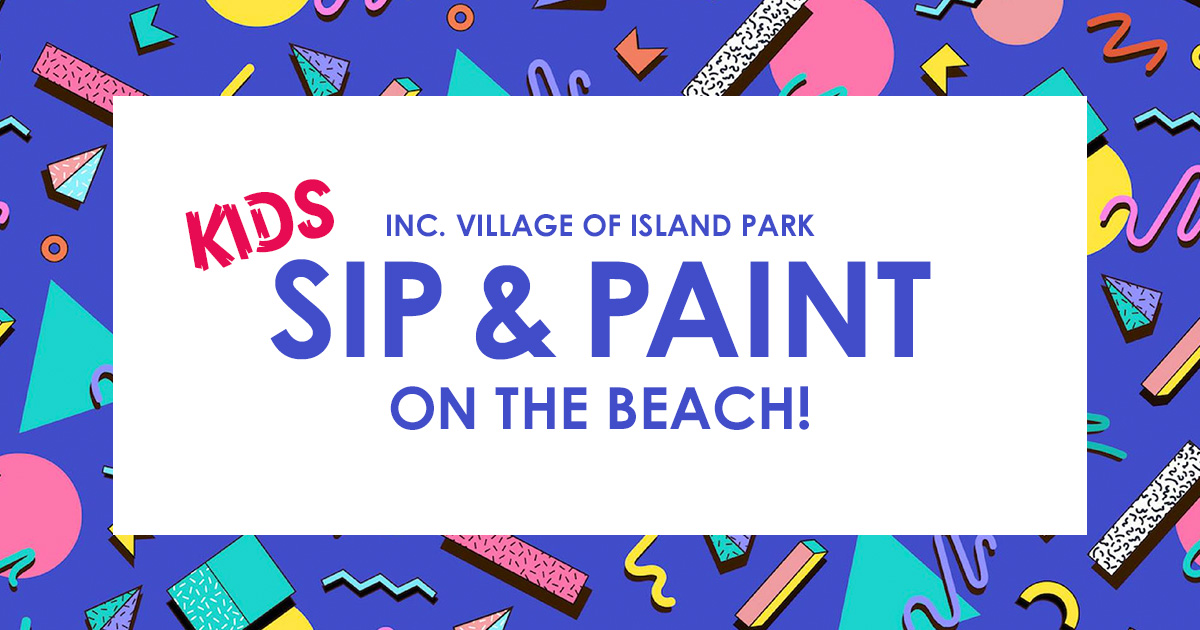 Kids Sip & Paint on Masone Beach
