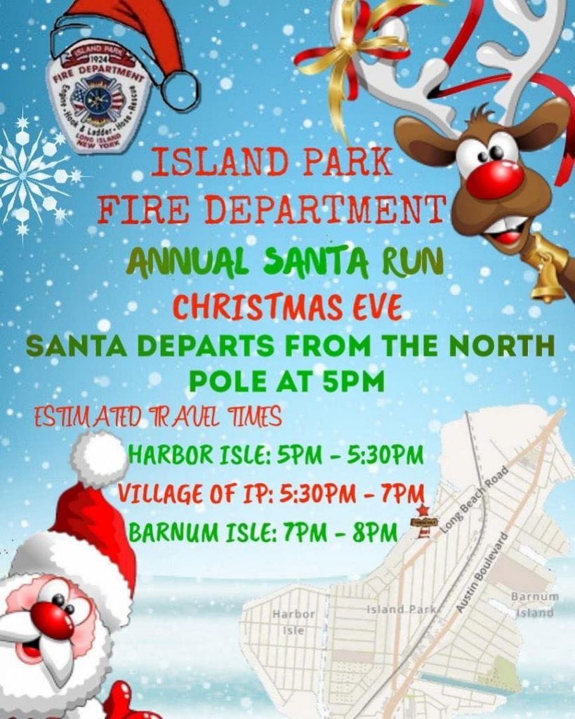 Island Park Fire Department Annual Santa Run