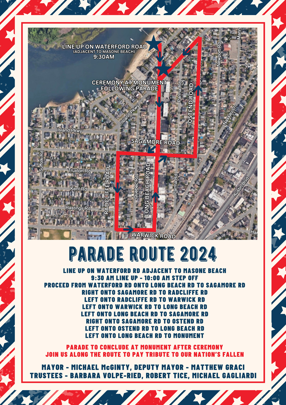 Memorial Day 2024 Parade Route