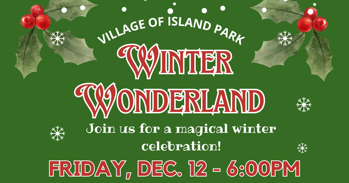 Winter Wonderland on the Village Green - December 12th at 6pm